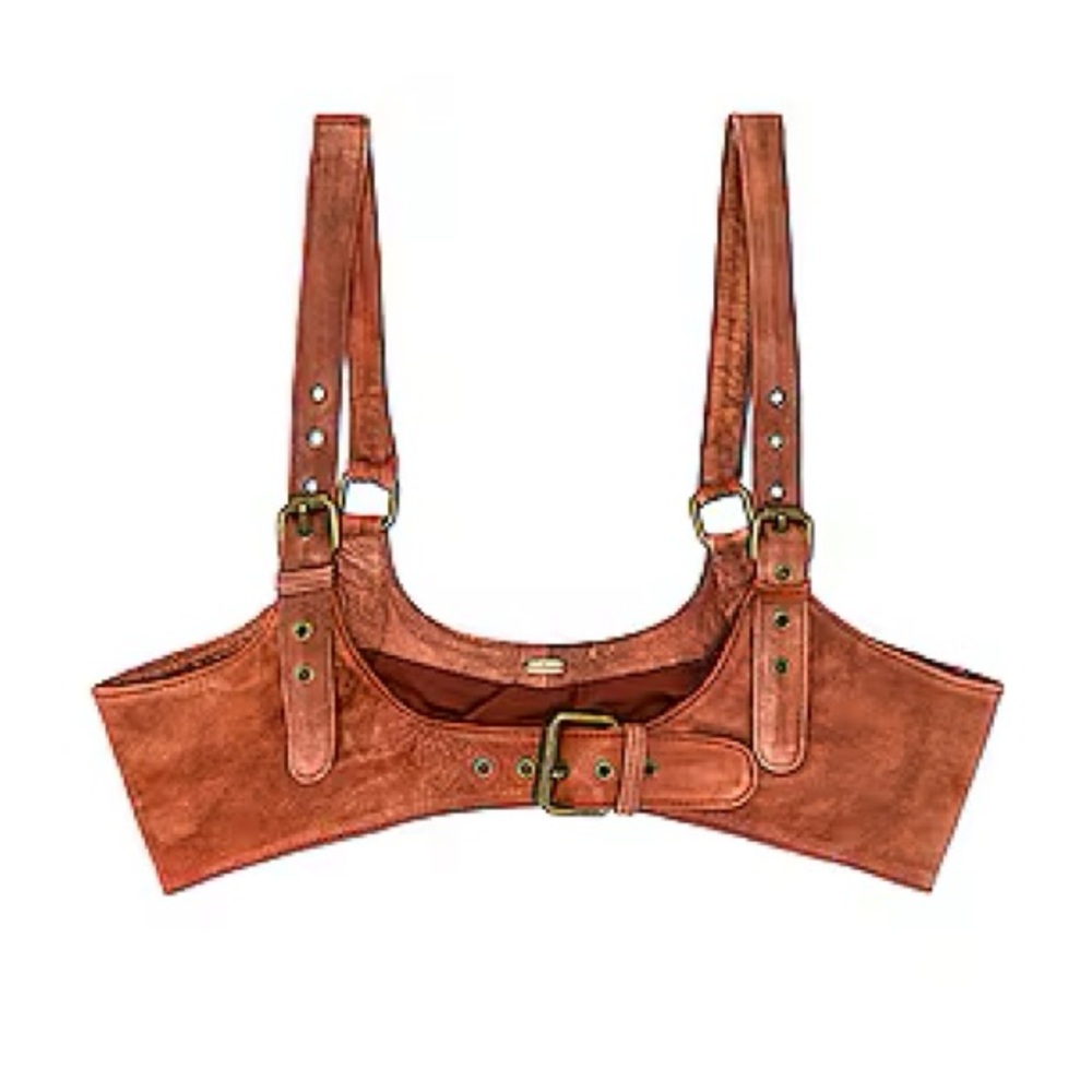 Free People Rebel Leather Harness